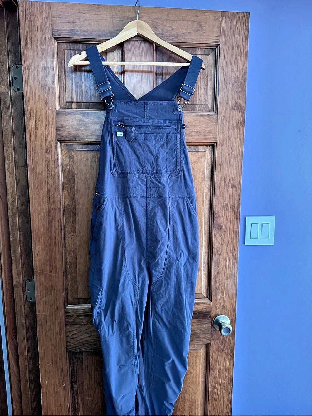 Duluth Women's Overalls Gray Size Large